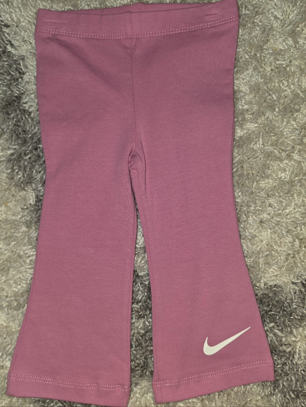 Nike Girls Pink Flare Leggings Pants - Size 12 Months